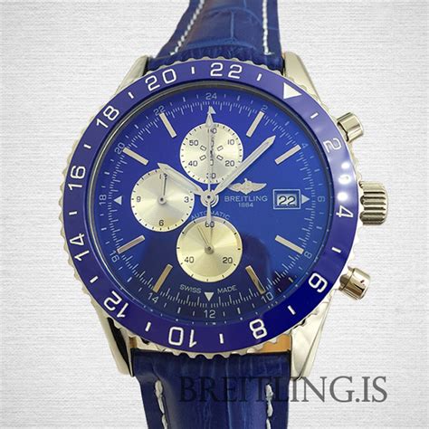 breitling chronoliner blue replica|breitling real vs replica.